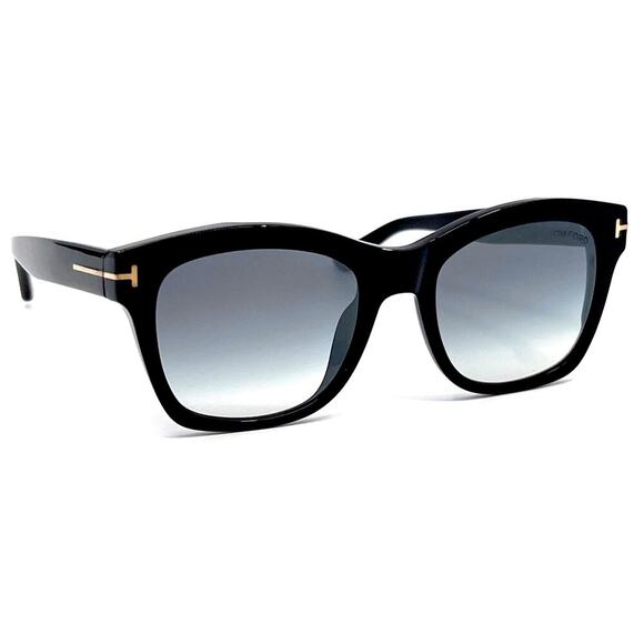 New! TOM FORD Lauren-02 Sunglasses TF614 01C, Authentic - Picture 1 of 10